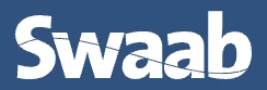 Swaab logo with dark blue background